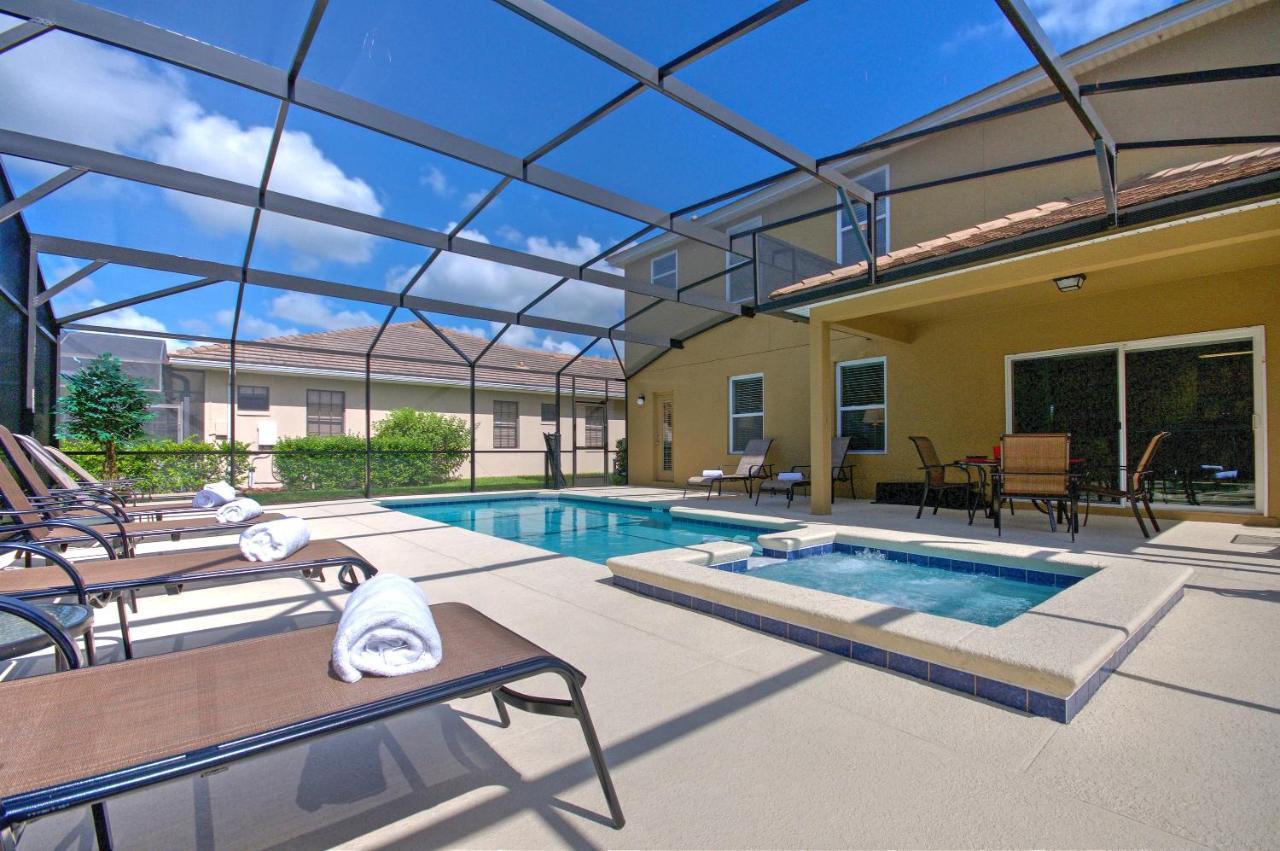 South Facing Pool Near Disney 5 Bed Luxury Kissimmee Buitenkant foto